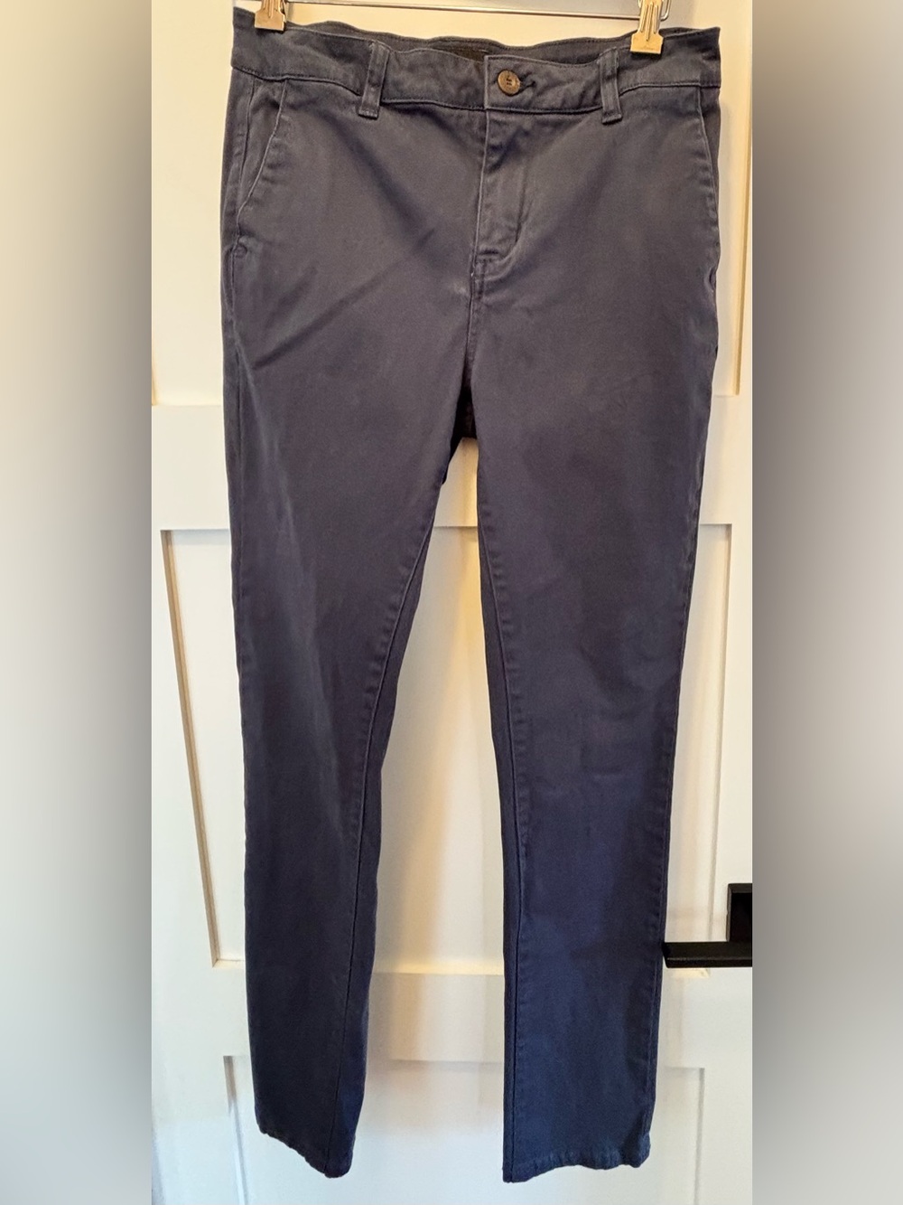 RSQ Men’s Skinny Chinos in Dark Navy
